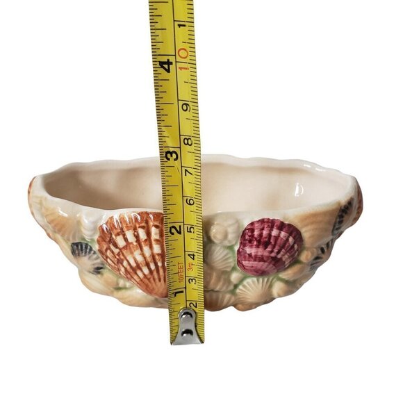 Vintage Sylvac England Sea Shell Mini Ceramic Trinket Dish Vase Planter - Picture 9 of 11